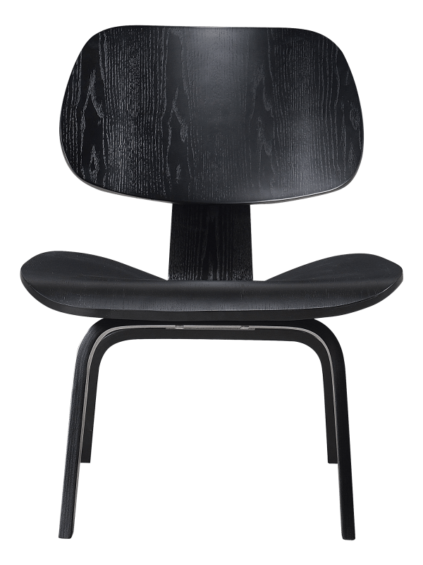 Eames LCW Lounge Chair Full Black Edition