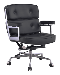 Privé: Eames ES 104 Lobby Chair Zwart Leer (verwijderen)