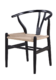 Wishwood Chair | Y Chair |  Zwart