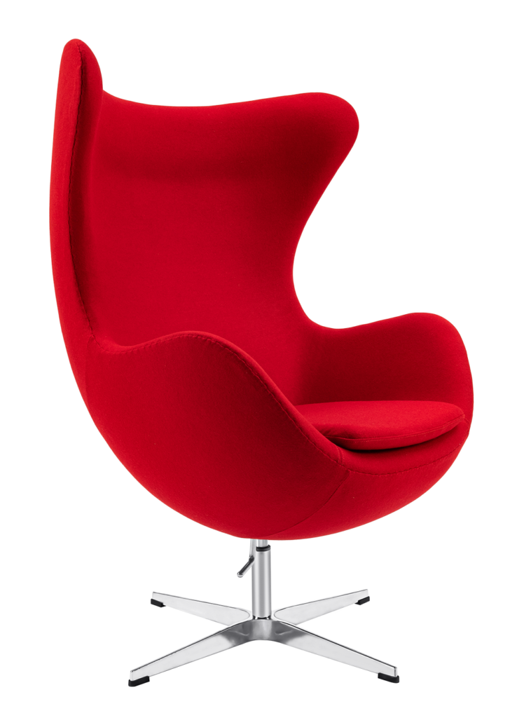 Armchair Red Cashmere