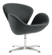 Swan Chair Donker Grijs
