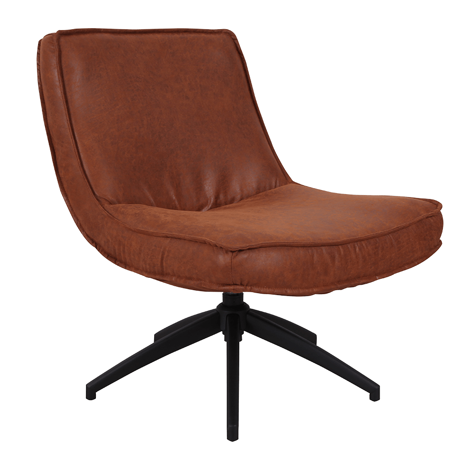 Fauteuil Toby Antraciet