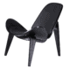 Shelldon Chair Full Black