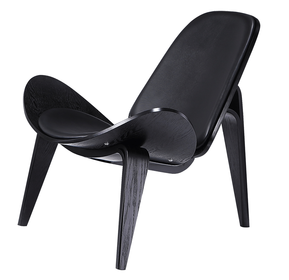 Relax Chair Black Wood