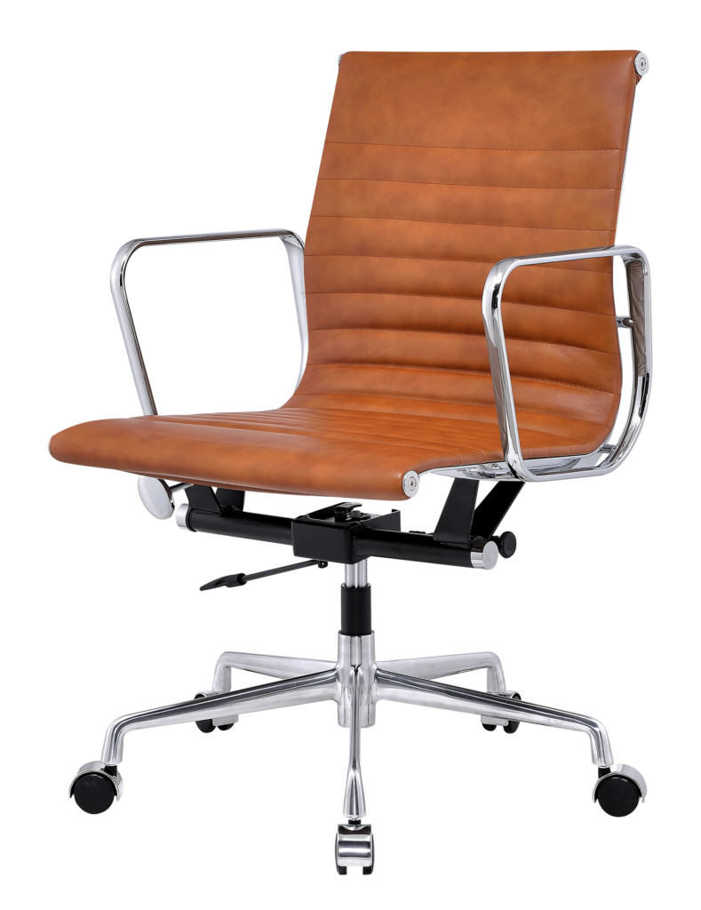 Office Chair Tan Leather