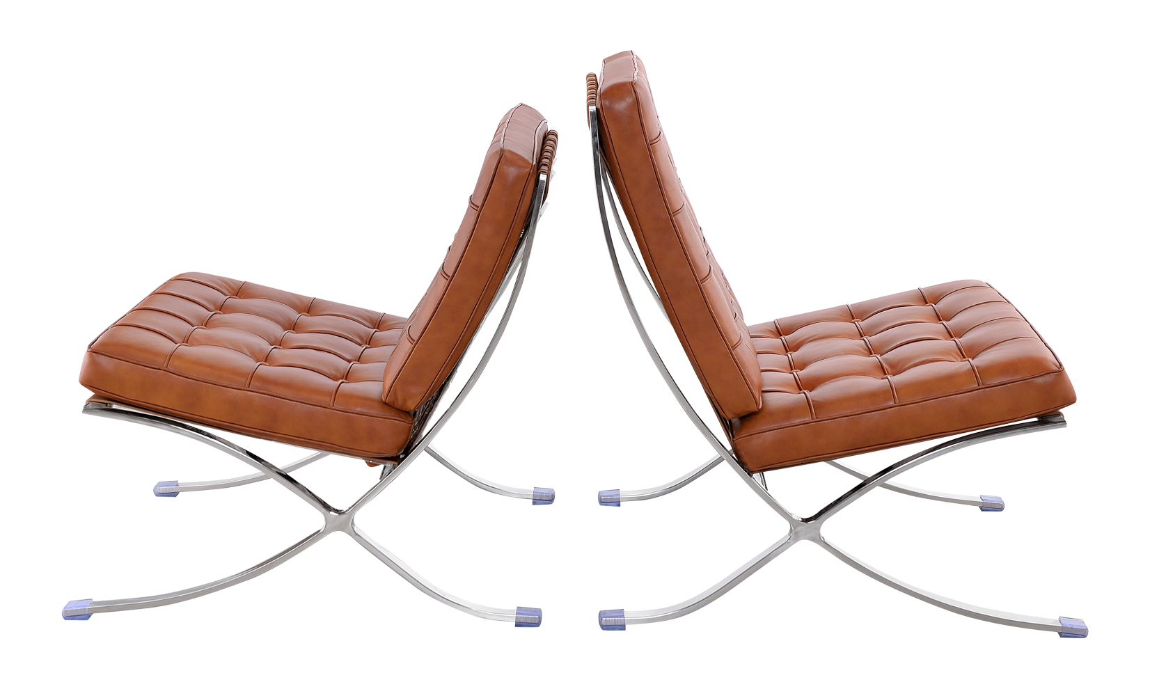 Paviljoen Chair XL Zwart Leer
