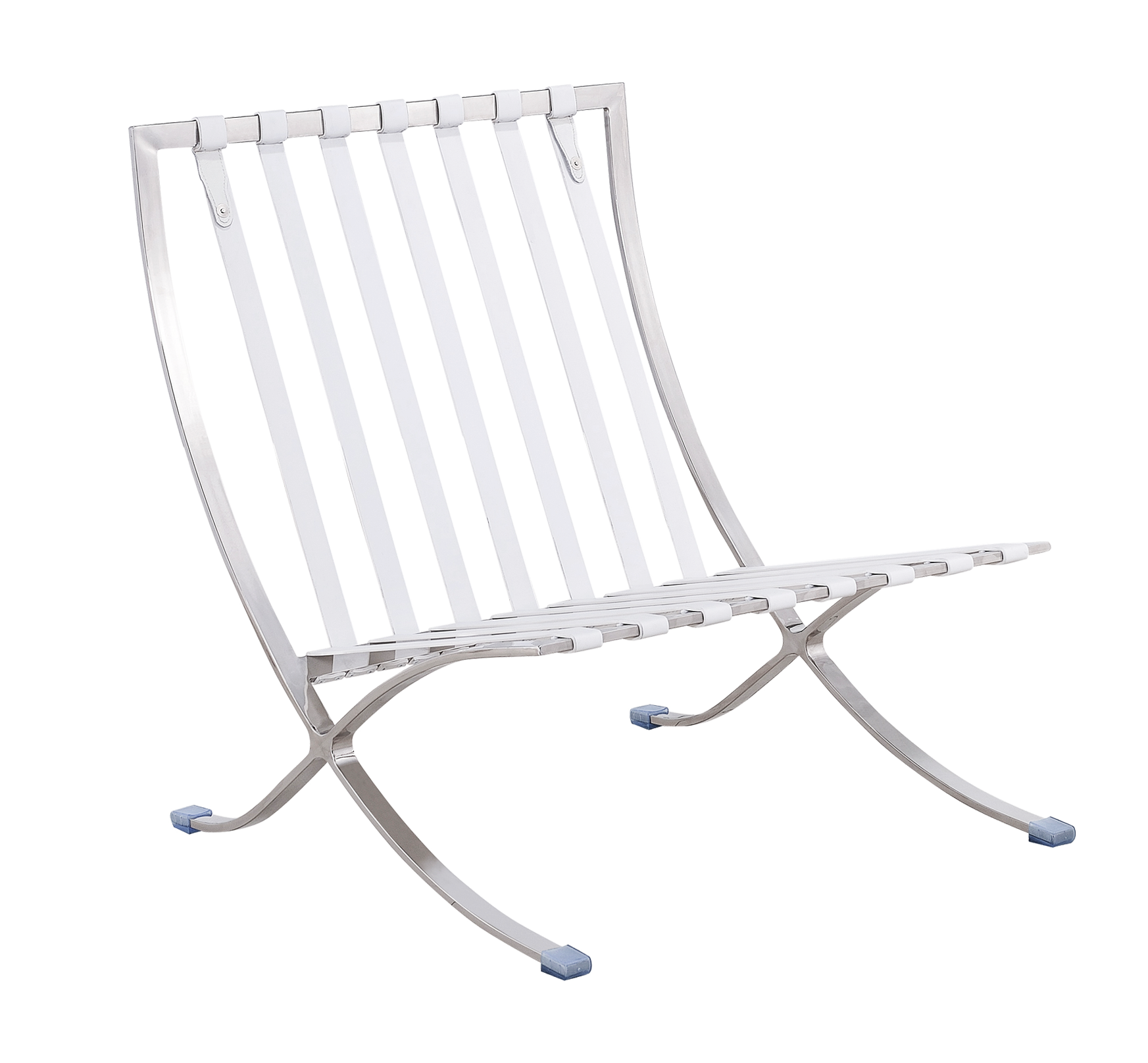 Barcelona Chair XL Wit Leer