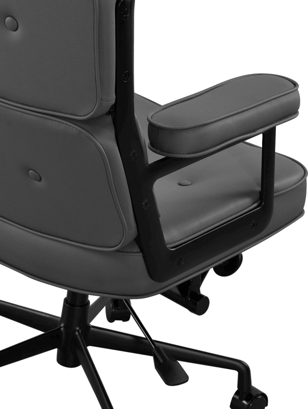 Eames Lobby Chair ES 104 Full Black