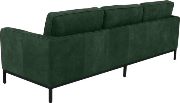 Florence Knoll Drie Zits Forest Green Velvet