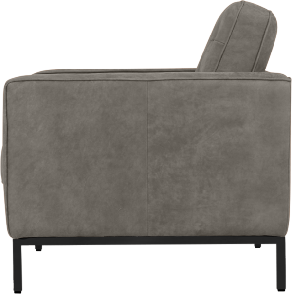 Florence Knoll Chair Elegant Silver/Grey Velvet