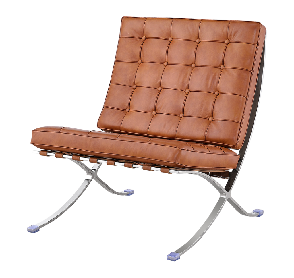 Paviljoen Chair XL Cognac/Bruin Leer