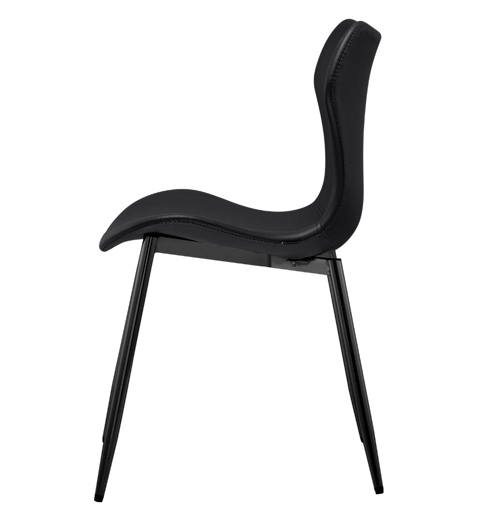 CSR Chair | Zwart PU Leer