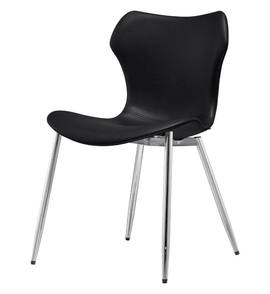 CSR Chair | Zwart PU Leer