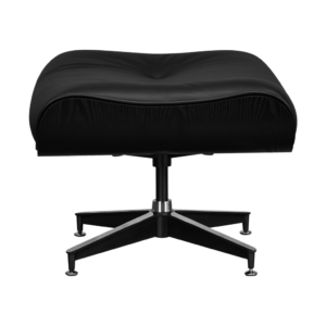 Cavel Lounge Chair Ottoman / Hocker Full Black Edition