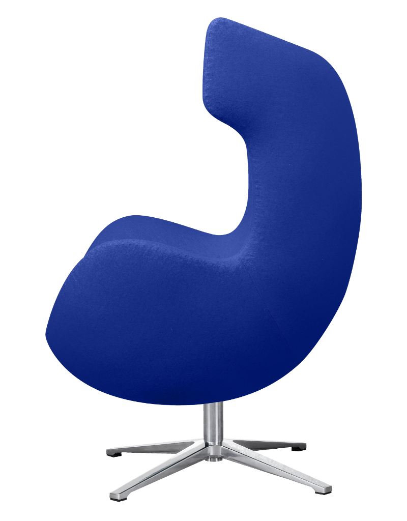Flegg Chair Blauw Kasjmier | OUD MODEL