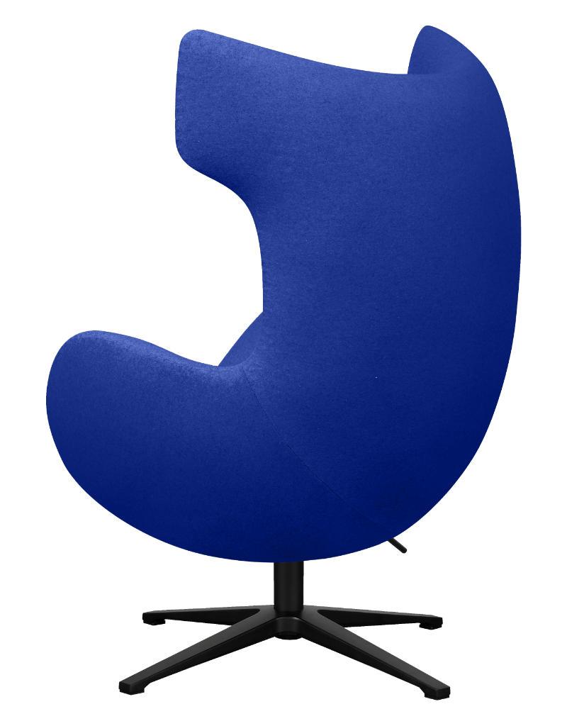 Flegg Chair Blauw Kasjmier | OUD MODEL