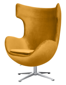 Flegg Chair Okergold Velvet