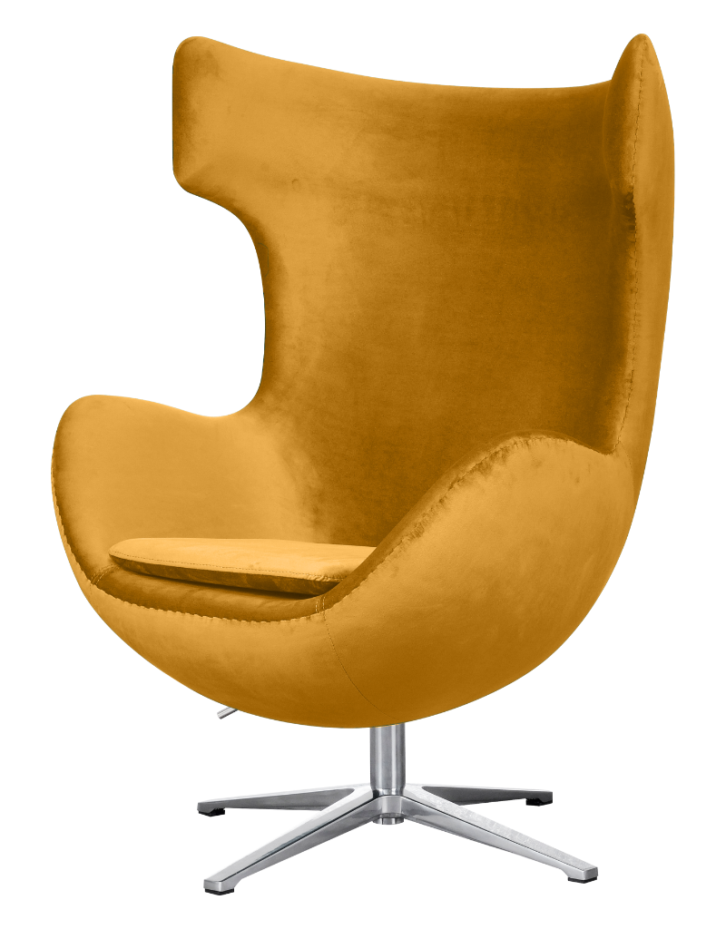 Flegg Chair Okergold Velvet