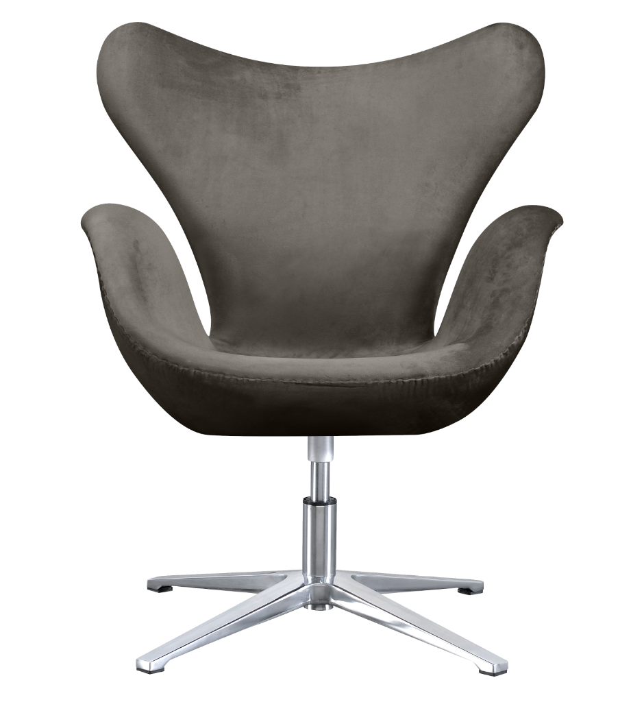 Sean Chair Elegant Silver Velvet