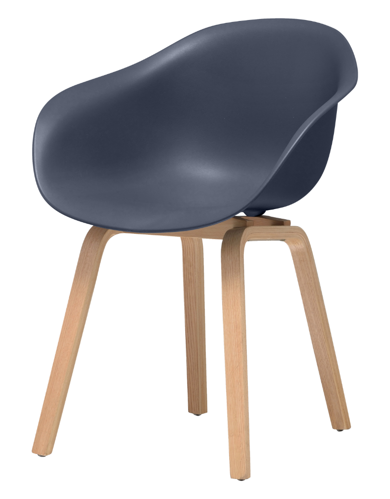 HEJ Chair Wood | Grijs