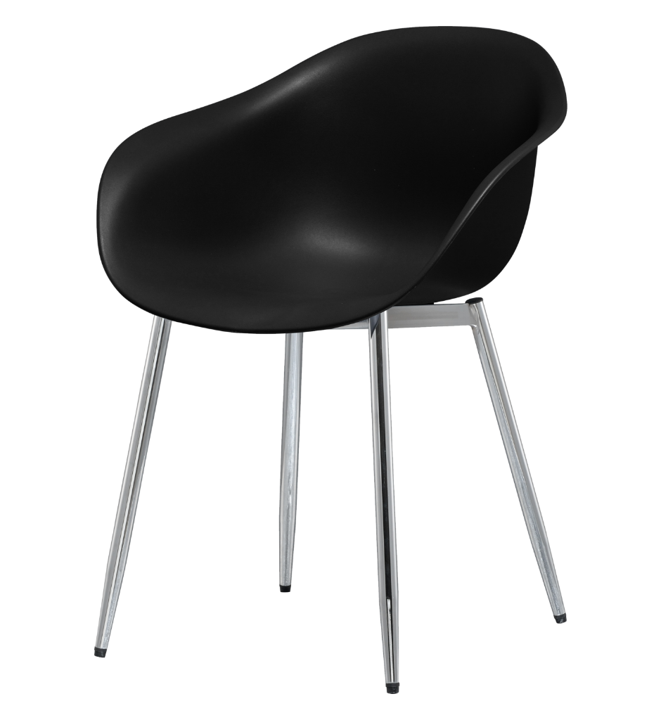 HEJ Chair Metal | Zwart
