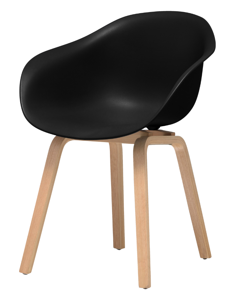 HEJ Chair Wood | Zwart