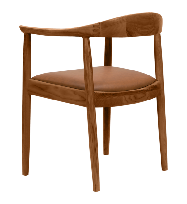 Wegner Kennedy Chair | Walnoot | Cognac Zitting
