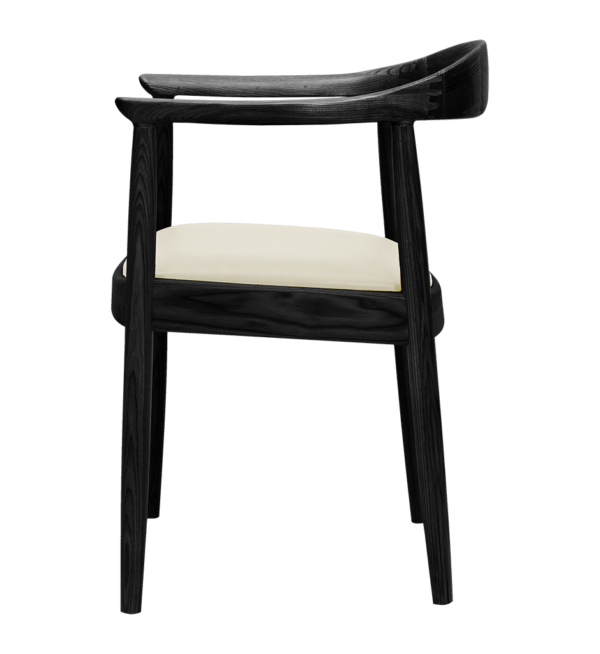 Wegner Kennedy Chair | Zwart Essen | Offwhite Zitting
