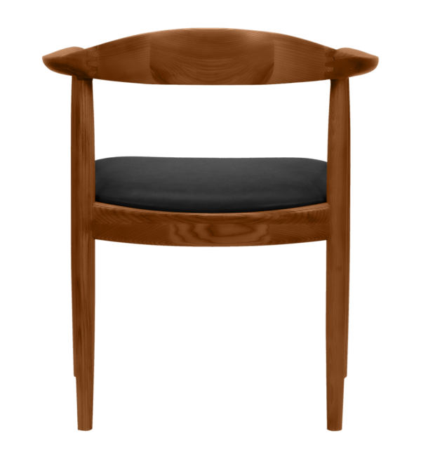 Wegner Kennedy Chair | Walnoot | Zwarte Zitting
