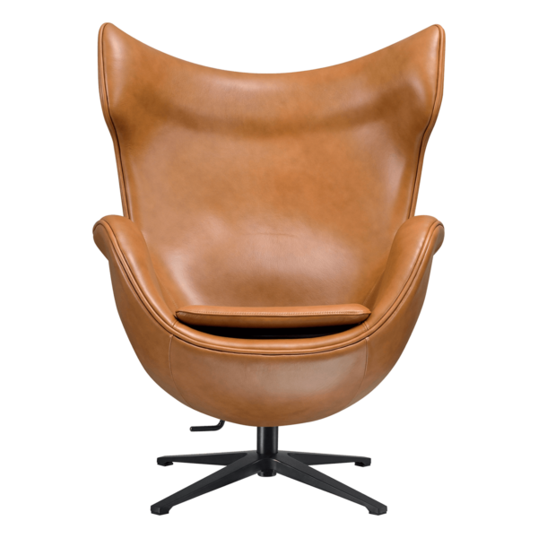 Flegg Chair Cognac / Bruin Leer