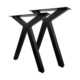 Tafelpoten Set Scissor | Zwart