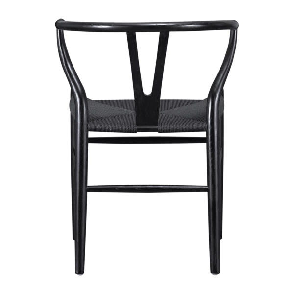 Wegner Wishbone Chair | Y Chair |  Full Black