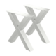 Tafelpoten Set X | Wit