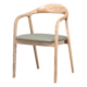 Artson Chair | Essen | Grijs/Groen PU Leer