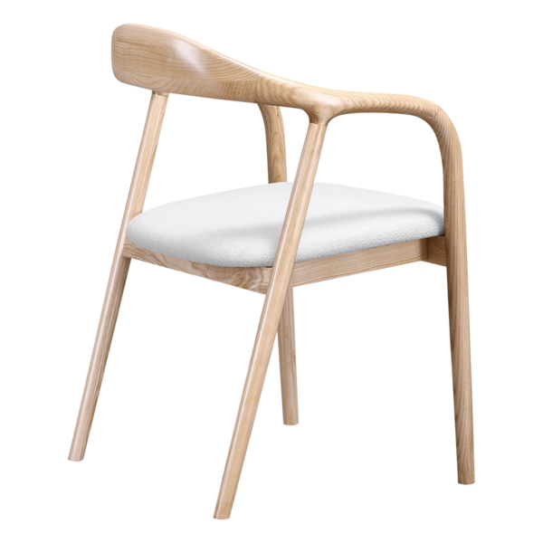 Artson Chair | Essen | Wit Boucle