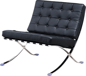 Paviljoen Chair Luxe Volleer Zwart