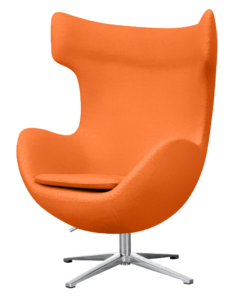 Flegg Chair Oranje Kasjmier | OUD MODEL